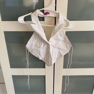 Edikted Tie Back Tank/Vest | Sz S